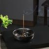 Ceramic Incense Holder Chinese Incense Burner with Ceramic Ashtray Buddhism Supplies Home Decoration