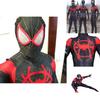 Breathable And Stretchable Spider Miles Morales Costume For Kids And Adults
