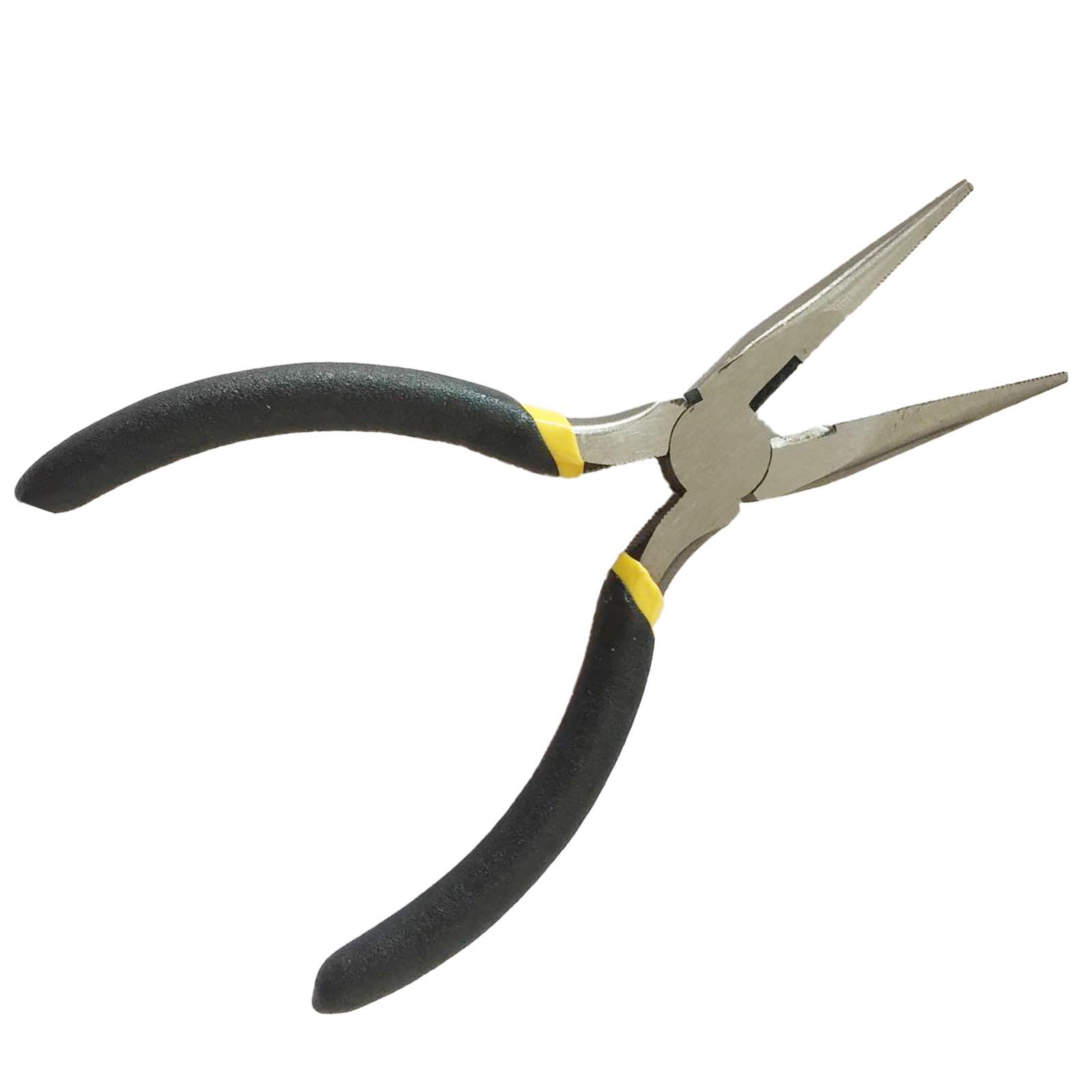 

Плоскогубцы с длинным носом и игольчатым кончиком из углеродистой стали 160 мм режущий инструмент для работы и обслуживания 160 мм