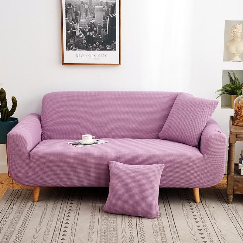 All-Inclusive Stretch Sofa Cover Fabric Corn Velvet Sofa Cover