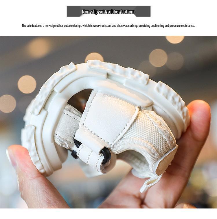 Children's Non-Slip Breathable Summer Sandals with Soft Bottom and Velcro Closure for Toddlers