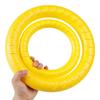 Elastic Bite-Resistant Dog Ball with Pull Ring for Medium to Large Dogs - Malinois Training Toy