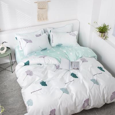 Tessili per la casa Biancheria da letto semplice Set da quattro pezzi Singolo Doppio Dormitorio Set da tre pezzi