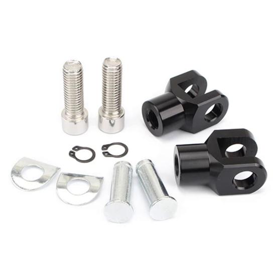 

Подножка для мотоцикла, подставка для ног, поддержка комплекта скоб для Harley Softail FXST Low Rider Super Glide FXR FX 29 мм, хром чёрный