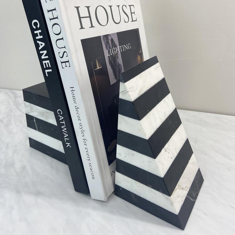 Simple European Style Light Luxury Golden Geometric Splicing Flower Arrangement Flower Arrangement Ornaments Model House Sales Office Soft Decorations