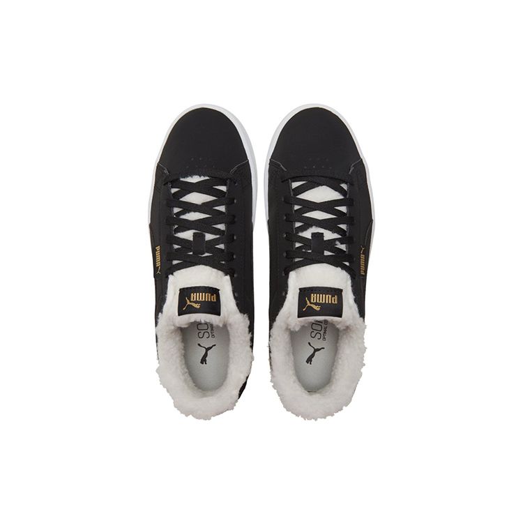 Puma Jada Comfortable Warm Waterproof Shock Absorbing Durable Lightweight Breathable Low Top Sneakers Women sneakers Black 382703-01