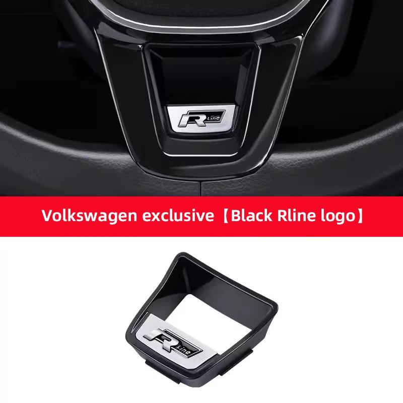 

2026 Hot For VOLKSWAGEN VW Car Styling Steering Wheel Emblem Stickers Accessories For VW GTI Polo Golf Passat Tiguan Arteon Toua