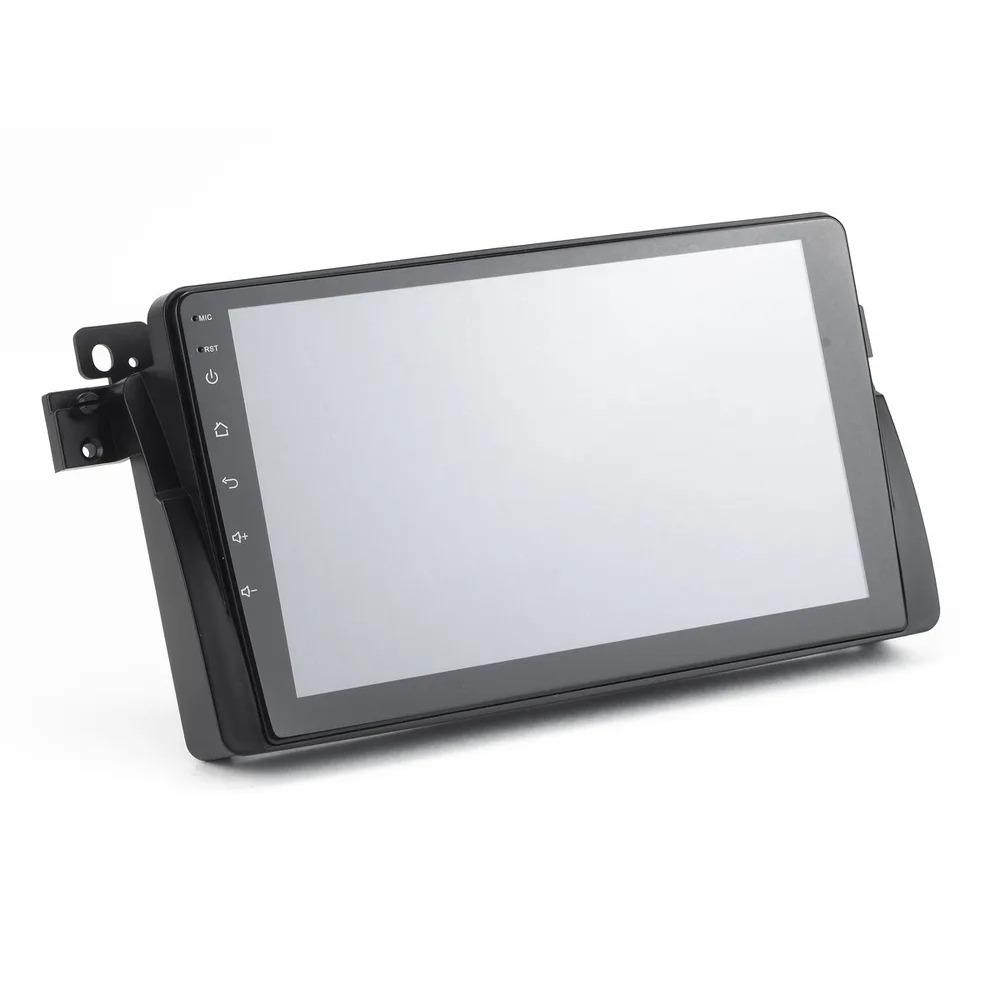 Autoradio Android per BMW E46 1998-2006 Lettore multimediale Unità principale Stereo Navigazione GPS BT WIFI 1+16GB
