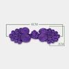 10Pcs Nylon Buttons Chinese Knot Button Chinese Handmade Cheongsam Tang Suit Buttons Knot Fastener Closures