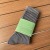 Men's and Women's Retro Loose-Top Mid-Calf Socks in White - Thick Yarn Knit for Autumn and Winter