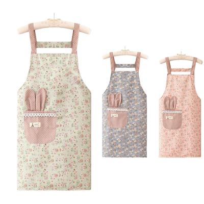 Canvas Cotton Apron, Kitchen And Household Wipeable Hand Strap