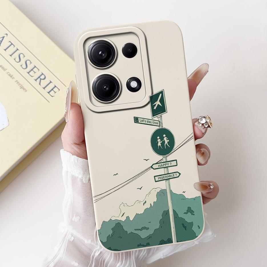 For Xiaomi Redmi Note 14S Case 6.67'' Cute Cat Dinosaur Cartoon Cover Matte Phone Case For Redmi Note 14S Note14S 4G Soft Fundas