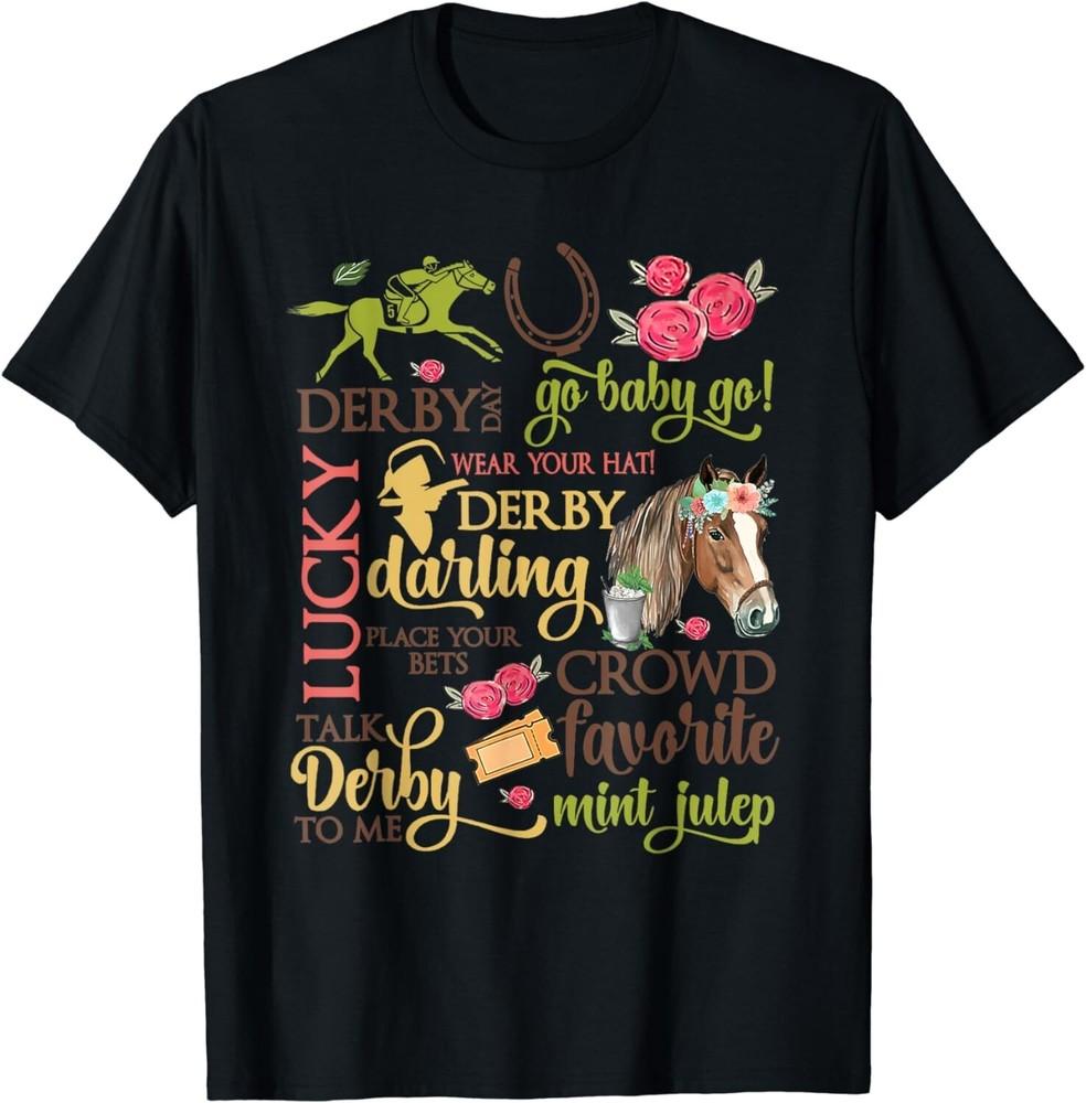 

150th Horse Racing KY Derby Day Country Tee Shirts Gift Unisex T-Shirt S