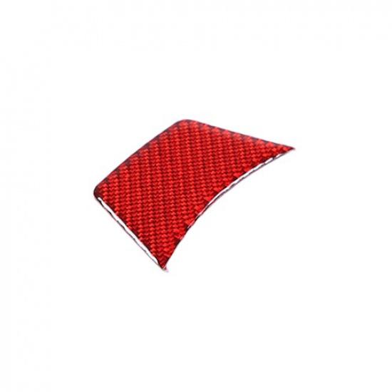 Autocollant de Garniture de Volant en Fibre de Carbone Rouge Doux Pour Subaru Forester SK -24