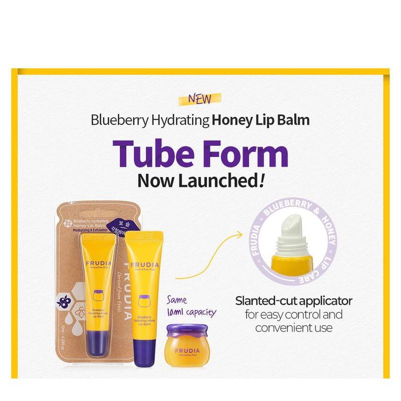 FRUDIA - Blueberry Hydrating Honey Lip Balm Tube