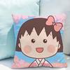 Chibi Maruko-chan Pillowcase Cushion Cover X Ornamental Pillows for Living Room Fall Decor Pillow Hugs Lounge Chairs Covers