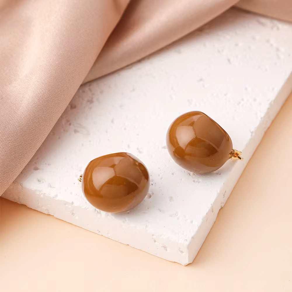 Eleganckie wiszące kolczyki z francuskich pereł: Pozłacany, Wzór Vintage ze Srebra 925