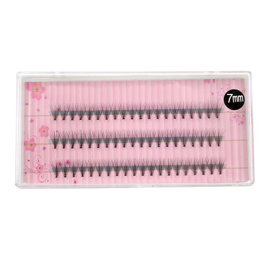 Professional 60 Clusters Eye Lashes Grafting Fake False Eyelashes Natural Makeup