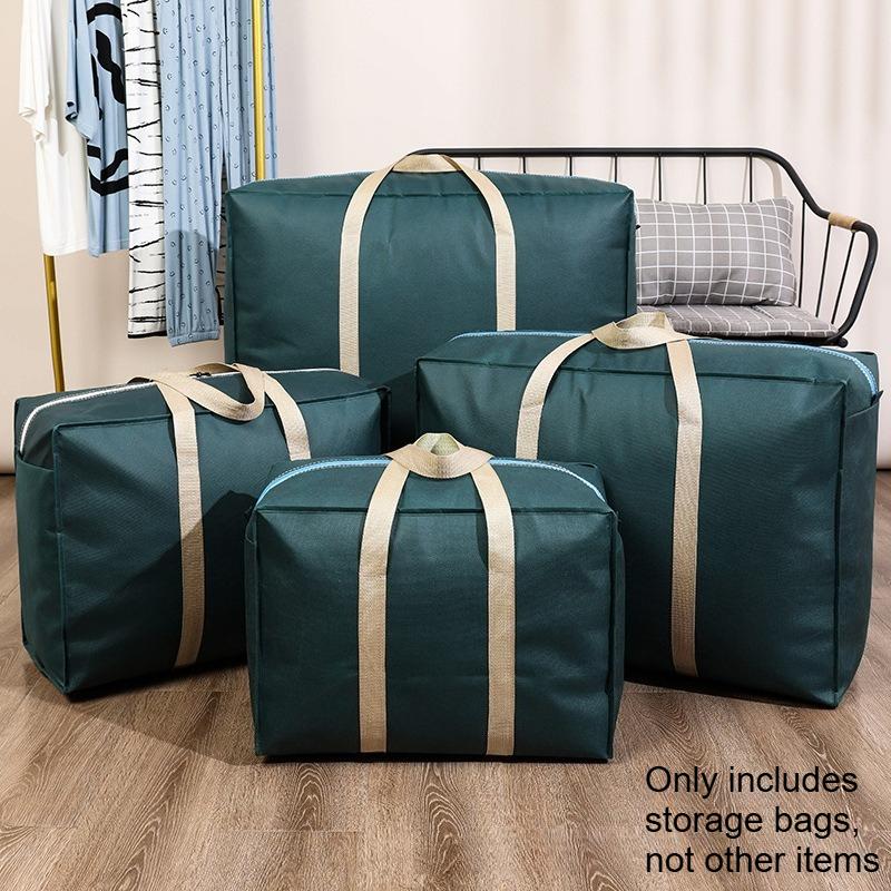 

Non Woven Moisture-proof and Dustproof Storage Bag Large Capacity Non-woven Fabric Solid Color Luggage Blanket Clothes Handbag