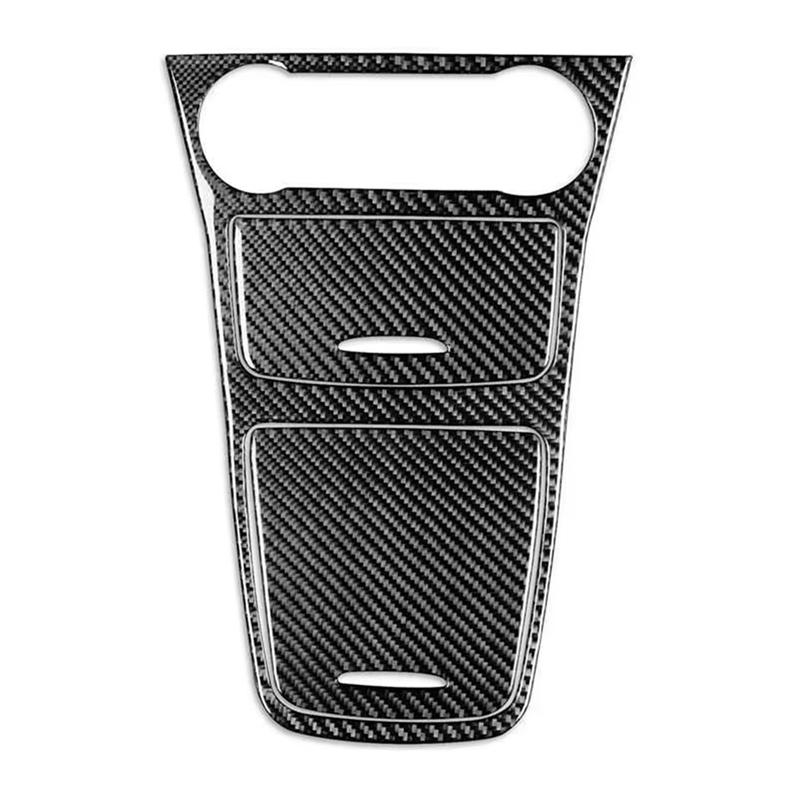 Car Carbon Fiber Center Console Central Storage Box Decoration Sticker For  GLA X156 CLA C177