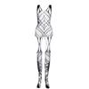 Kkx Sexy Sexy Hollow Mesh Body Stocking Sling Jumpsuit Street Skinny Slimming Base Ride Jumpsuit