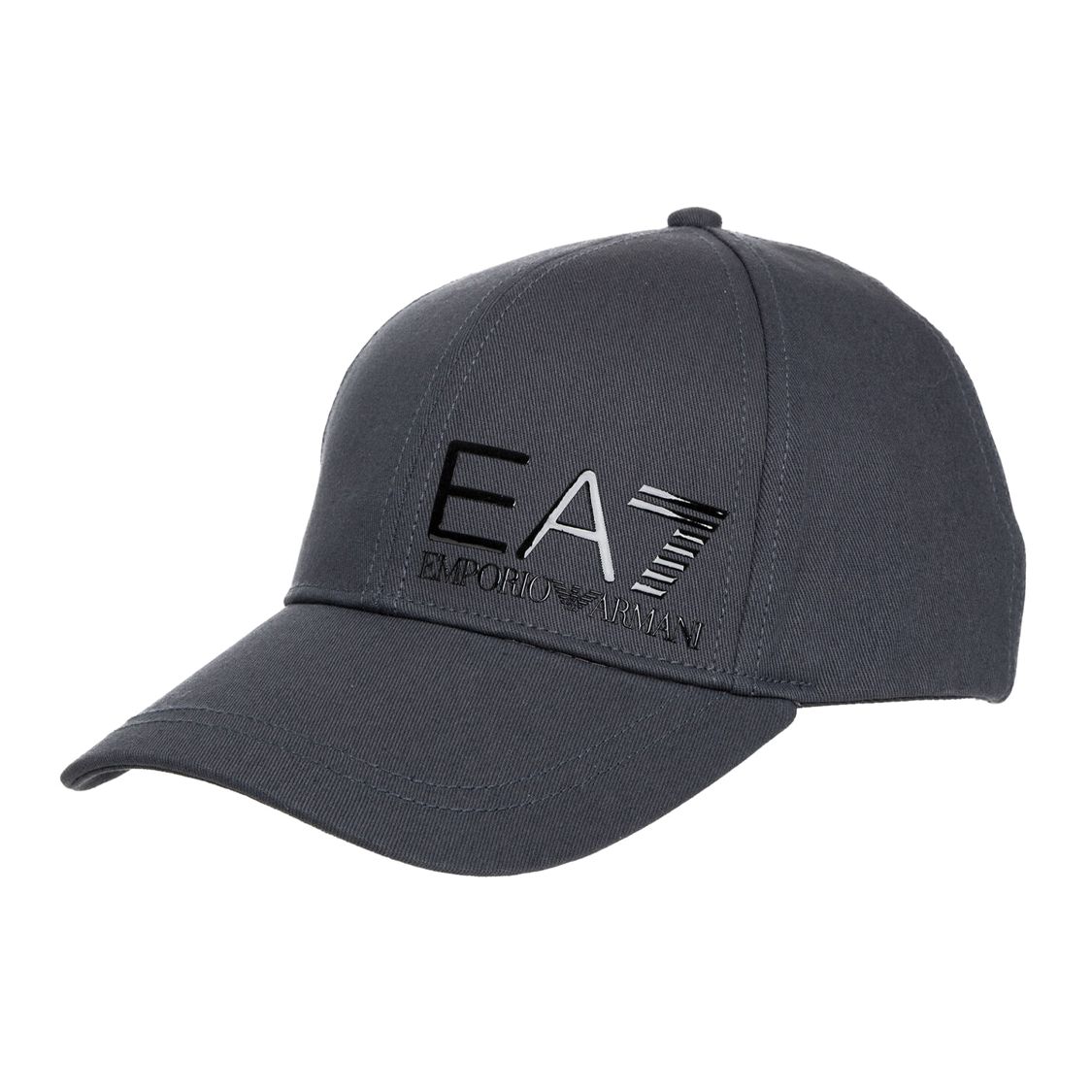 Emporio Armani Letter Logo Cotton Baseball Cap Men caps Gray 247088CC01027244 M