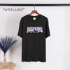 Letter Printed T Shirt Women  Summer Chic Tees Cotton Elegant Clothes Loose Casual Pullover Tops