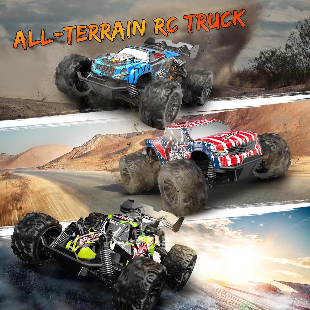 1:20 Two-Wheel Drive Remote Control Climbing Car: High-Speed 2.4G Model RC Toy for Kids