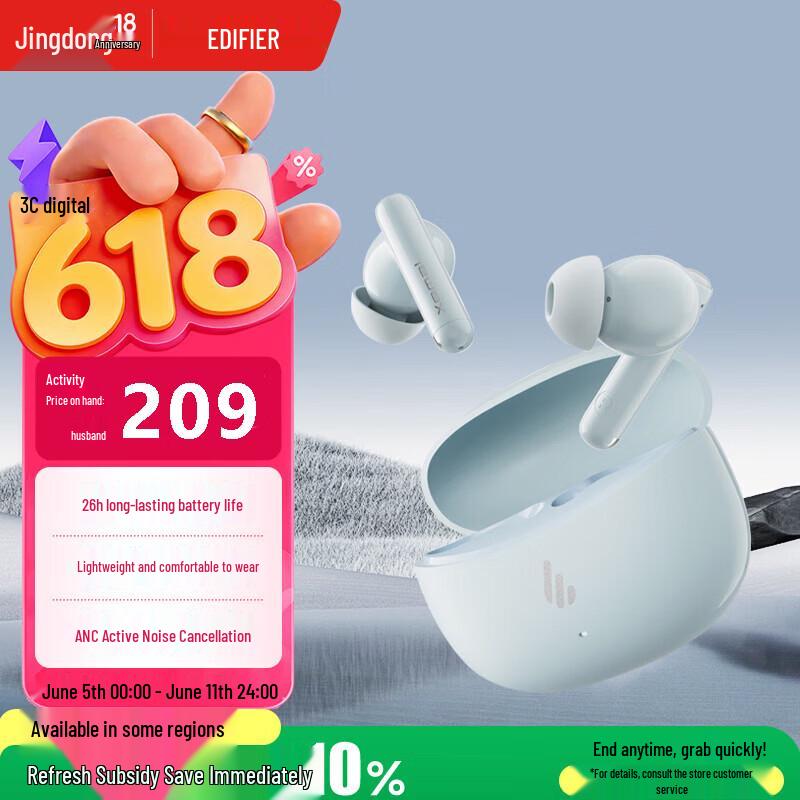 Edifier X5 Evo True Wireless ANC Translation Earbuds