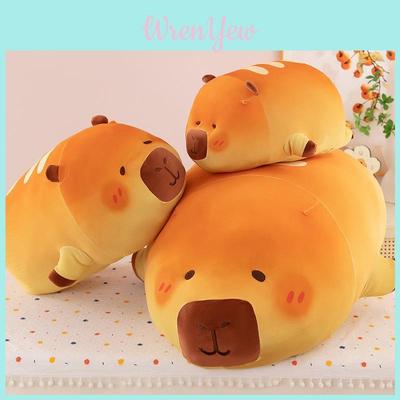 Cute Capybara Plush Toy With Elastic Velvet For Kids Gift And Collectors