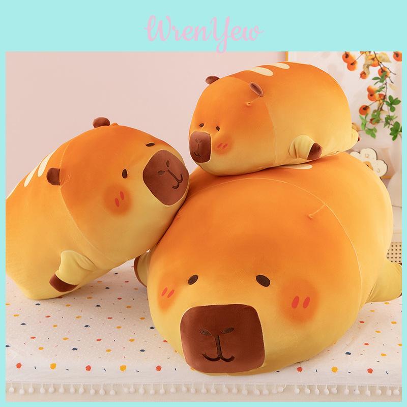 Cute Capybara Plush Toy With Elastic Velvet For Kids Gift And Collectors