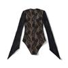 Spicy Girl Spitze Patchwork V-Ausschnitt Body – Stilvoller & Sexy Jumpsuit
