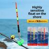 Removable Fishing Rod Lighting Stick Bite Alarm LED Night Tackle  Fishing