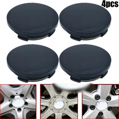 4pcs 60mm Car Wheel Center Hub Caps Universal ABS Vehicle Tyre Tire Rim Cover Protector Decorations Car