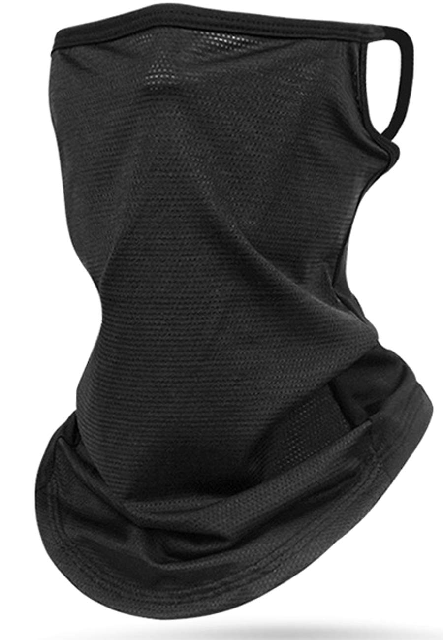 

Andeor Neck Guard and Face Cover for Summer Protection Index Neck Warmer for Sun Ear and Dustproof for Outdoor and Tennis [Cooling, 360-Degree