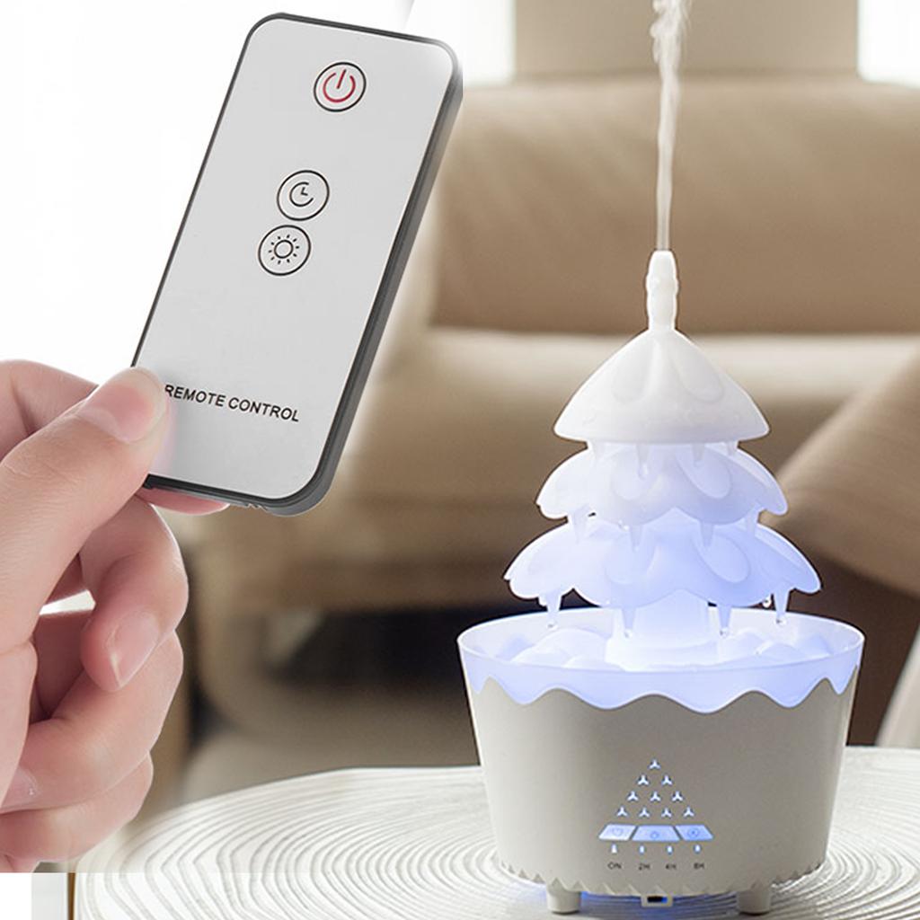 Christmas Tree Humidifier Large Mist Aromatherapy Diffuser with Essential Oil for Home Desktop