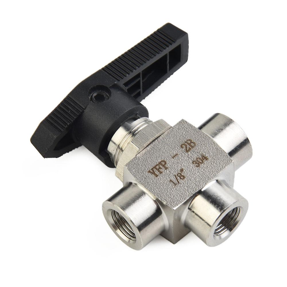Compact Structure Light Weight And Easy Assembly Small Size Ball Valve G1/4 G1/8 High Pressure Inch Female Thread