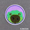 Purple Style Iron On Patch Thermoadhesive Patches For Clothes Anger Baby Girl Embroidery Patch For Hat/T-Shirt Fusible Sewing