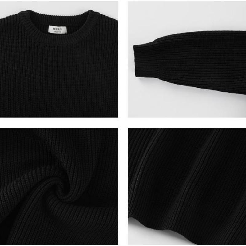 Autumn and Winter New Autumn Men's Sweater Loose and Lazy Couple Sweater Knit Sweater