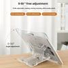 Multi-Functional Acrylic Book Stand 13 Adjustable Tilt Angles Cookbook Bracket  Home