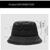 Waffle Fisherman Hat Warmth Panama Caps Sweet Bucket Hats  Outdoor Hiking