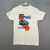 Vintage 70s Hanes Riverside International Raceway Camaro T-Shirt White Medium