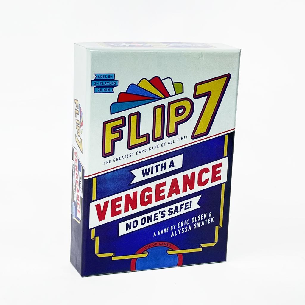 Flip 7 with a Vengeance Luck Party Board Game Cards
