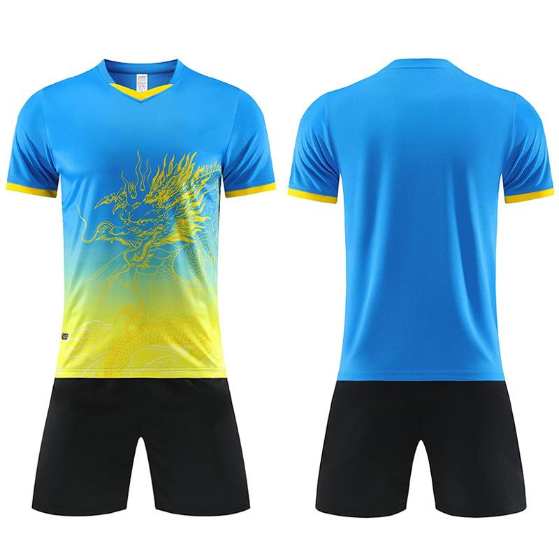 New Dragon Pattern Men'S And Women'S Competition Group Buying Dragon Boat Racing Clothes Rowing Dragon Boat Football Clothes Printing Dragon Boa