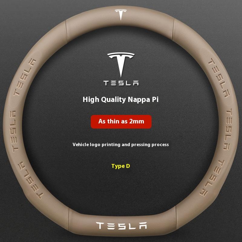 Car Steering Wheel Cover For Tesla Model 3 Model S Model Y Model X Roadster 2019-2025 Auto interior Steering Wheel Accessories