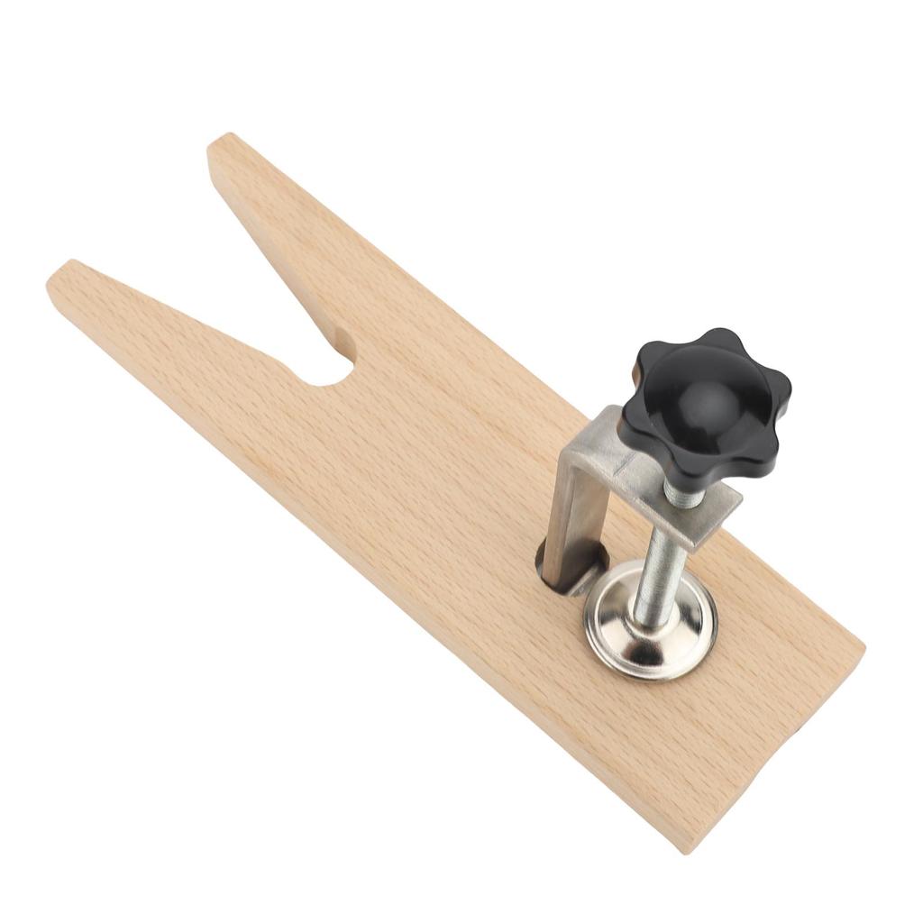 Bench Pin Clamp for Jewelry Making V Slot Workbench Attachment Wooden Bench Pin Clamp