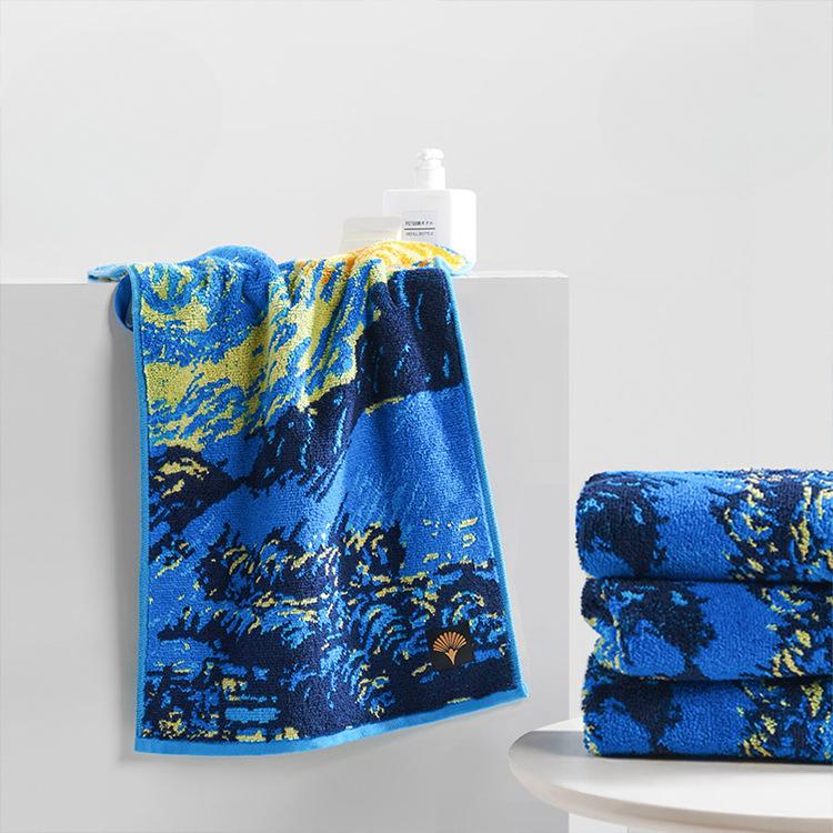 

Чистый хлопок класса А, впитывающий, для купания, утолщенный хлопок, классическое домашнее хлопковое полотенце для взрослых 76*34cm