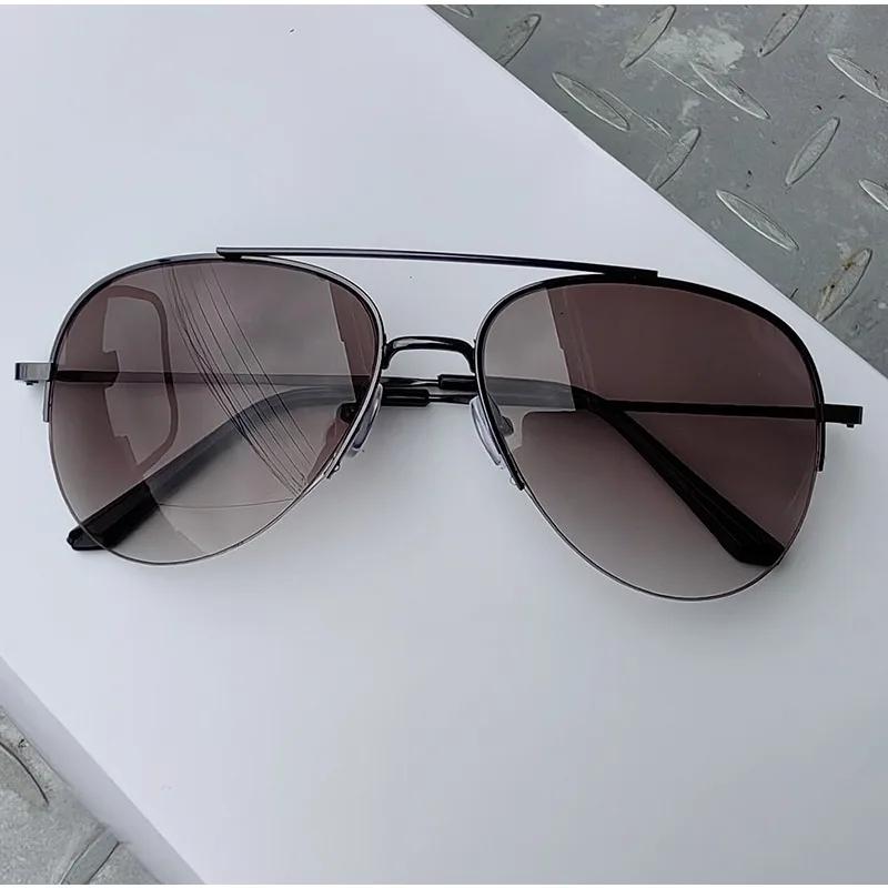 Men Sunglasses UV400 Protection Classic Aviator Pilot Driving Glasses Outdoor Fishing Travel Eyewear Designer Brand