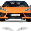 Car Anti-collision Headlight Mirror Film TPU Transparent Protective Original Stickers For Corvette C8 -