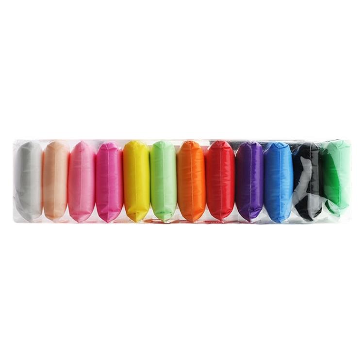 12 Colors DIY Clay Set for Kids Ultra-Light Non-Sticky Modeling Clay A
